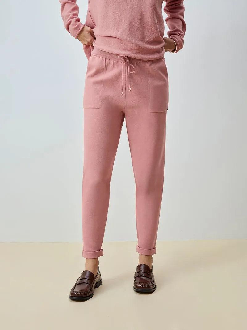 Calças tricô Barra Italiana